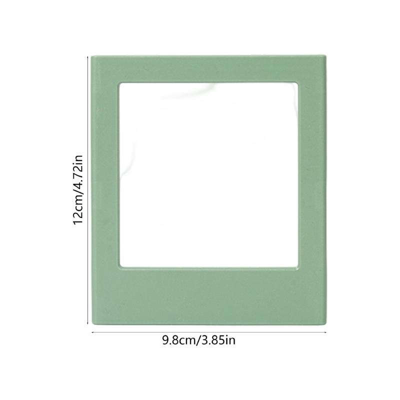 10Pcs Magnetic Photo Frame Display Holder Magnetic Attachment Home Decoration Interchangeable Panel Replacement