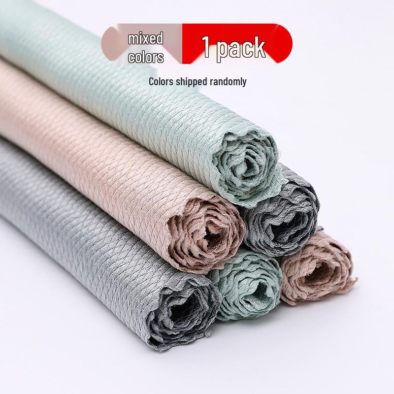 

Fish Scale Cloth: Absorbent, Non-Oily Cleaning Cloth for Glass, Dishes, and Dusting
