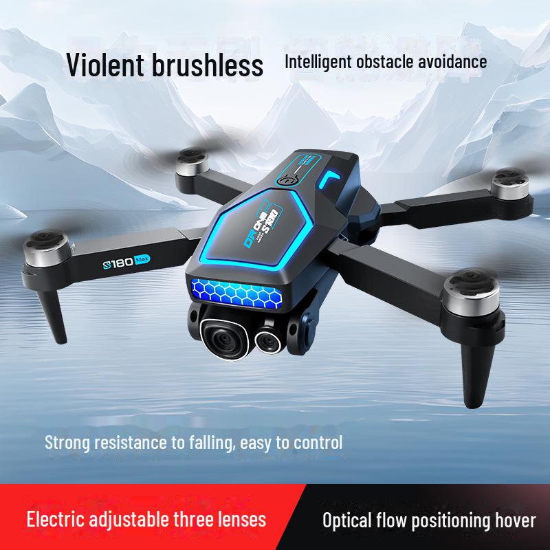 S180 Drone: Brushless Motor Aerial Photography with Obstacle Avoidance and Optical Flow Remote Control