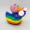 Mischief Little Duck Resin Decorations Desktop Ornaments Practical Joke Duck Toy Sculptures Animal Figures Car Interior Decor