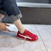 Yellow Flat-bottomed Women's Thin Breathable Summer and Autumn New Casual Sports Little White Shoes