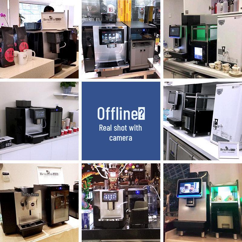 Dr. Coffee F10: One-Button Italian & American Style Automatic Espresso/Coffee Machine for Office Use