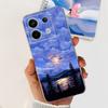 For Xiaomi Poco X6 5G Case Luxury Painted Cover Clear Silicone Phone Case For Xiaomi Poco X6 Pro PocoX6 X6Pro Soft Fundas Bumper
