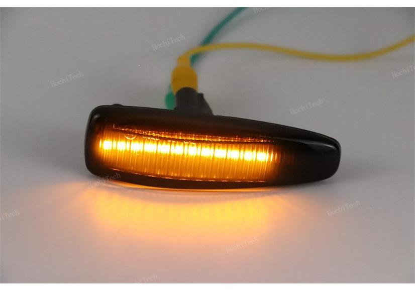 Mitsubishi Lancer, Outlander, Eclipse LED Yellow Flowing Fender Turn Signal Light