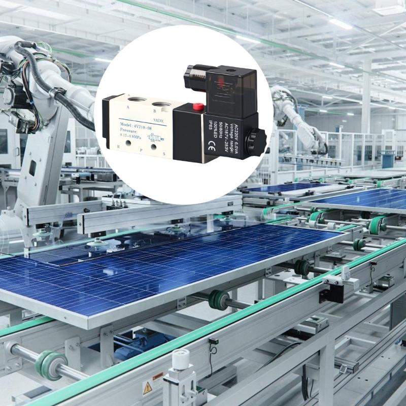 Rustproof Pneumatic Switching Valves Accessory for Factory Technicians and Automated Production Lines Daily Casual Use