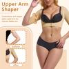 Damen Armformer Halbarm Rückenstütze Unterwäsche Push-Up Unterbrust-Top Schulter Schlankheits-Shapewear Kompressions-Bodyformer