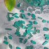 100PCS Rhinestones Nail Decorations Colorful Rhinestones Nail Art Charms Irregular Nail Art Rhinestones for Nail Design