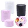 1 Pcs Matte Fashion Eyelash Glue Storage Tank Container Adhesive Stand Activated Carbon Sealed Storage Jar
