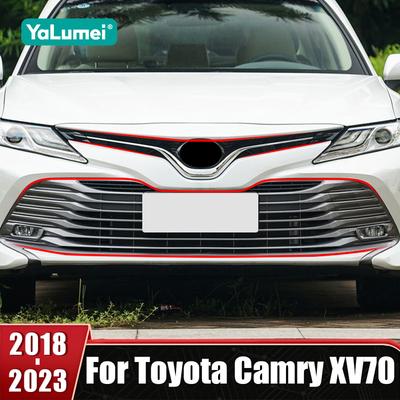 Car Ect-proof Net For Toyota Camry 70 XV70 2018      Front Air Inlet Protect Cover Ect Prevention Trim