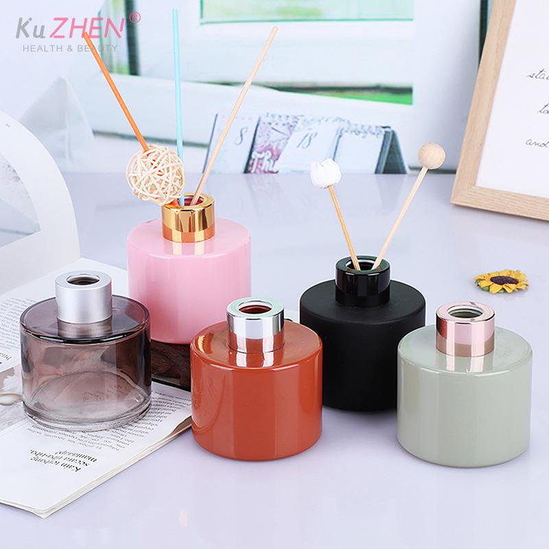 Empty Aromatherapy Glass Bottle Home Fragrance Diffuser Bottle Party Container Reed Diffuser Essential Bottle Oil DiffusersStick
