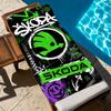 Car Brand S-Skoda Towel Towel beach towel, quick drying absorbent bath towel for Swim,Gym,Camping,Outdoor hot