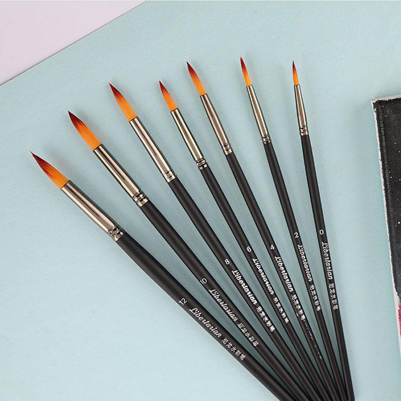Nylon Liner Brush for Watercolor, Chinese Painting, Gouache, Acrylic, Oil, Gongbi & Line Art
