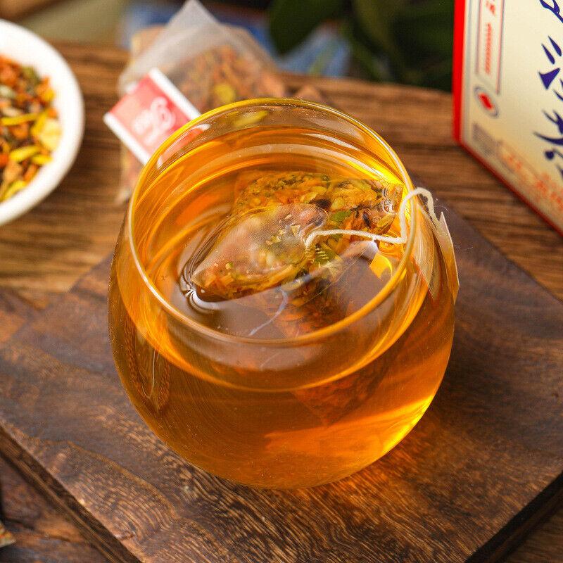 100 г очищающий влажный чай травяной чай Байюньшань Гу Фан Ши Ча органический травяной чай — фото 2