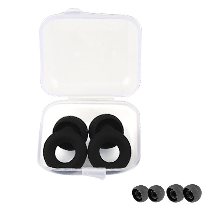 Quiet Ear Plugs for Noise Reduction Soft Reusable Hearing Protection in Flexible Silicone for Sleep