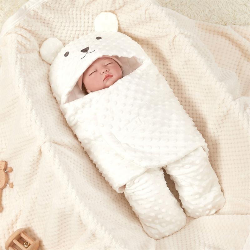 Baby Sleeping Bags Cartoon Bags Boy Girl Breathable Sleep Bag Wearable Cotton Wrap Blanket Baby Essential