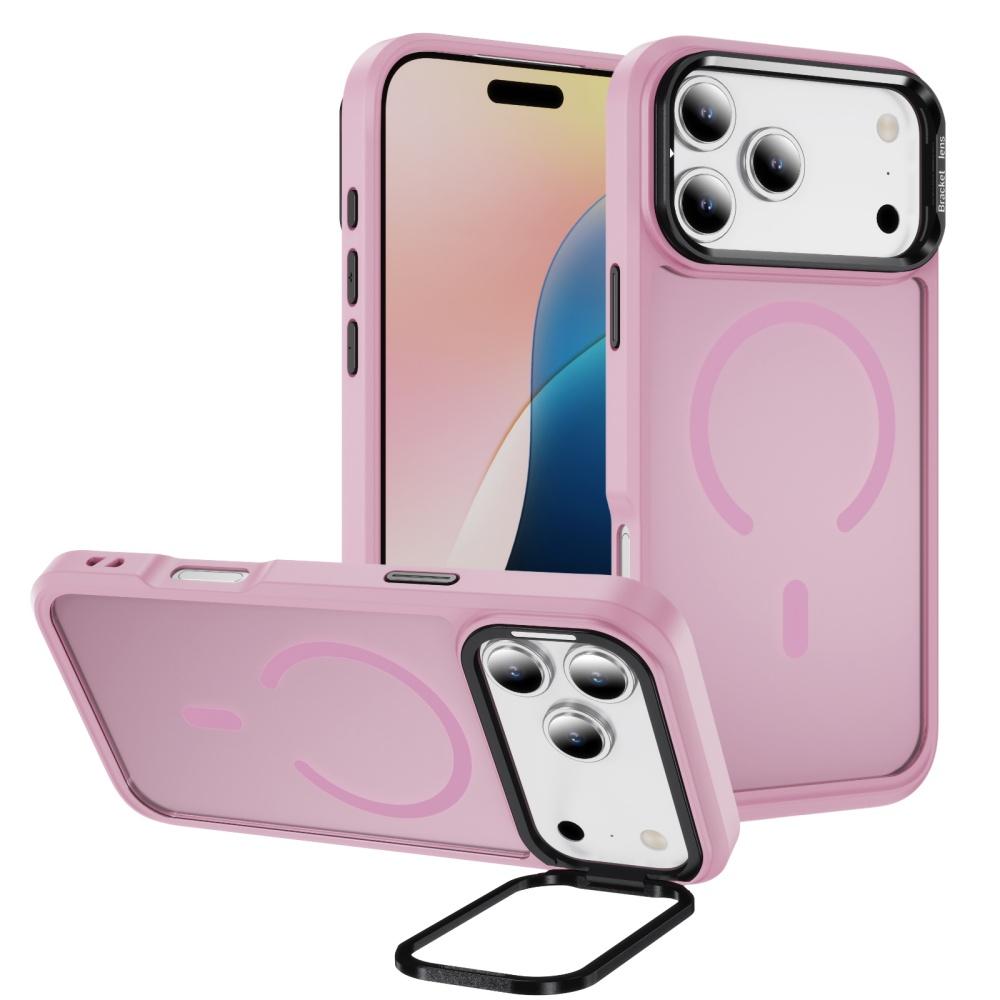 

Magnetic Bracket Phone Case For iPhone 17 Pro Max 16 15 14 13 Pro Max 17 Air Plus 11 Camera Stand Shockproof Cover iPhone Air