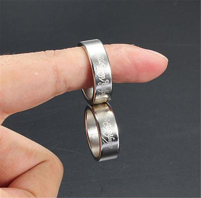 1Pc 20Mm Magic Strong Magnetic Ring Finger Pk Magician Trick Props Show Tool