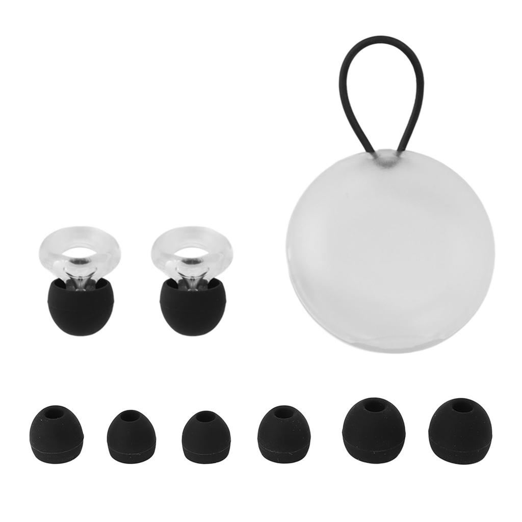 Sleep Earplugs Silicone Noise Reduction Cancelling Soundproof Protection to Block Snoring