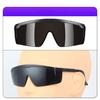 8 Degrees Grey Lens Strong Light Resistant Anti-impact Ergonomic Nose Pad Welding Goggles Safety Working Protective Equipment Eyes Protector