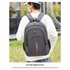 Unisex Casual Backpack - Durable Nylon Multi-Pocket Travel Bag , Ergonomic Shoulder Straps & Zipper Closure for Business Trips, Short-Distance Travel