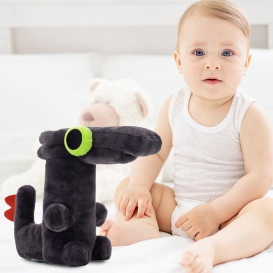 Toothless Dragon Plush Doll for Kids Collectible Short Plush Stuffed Animal