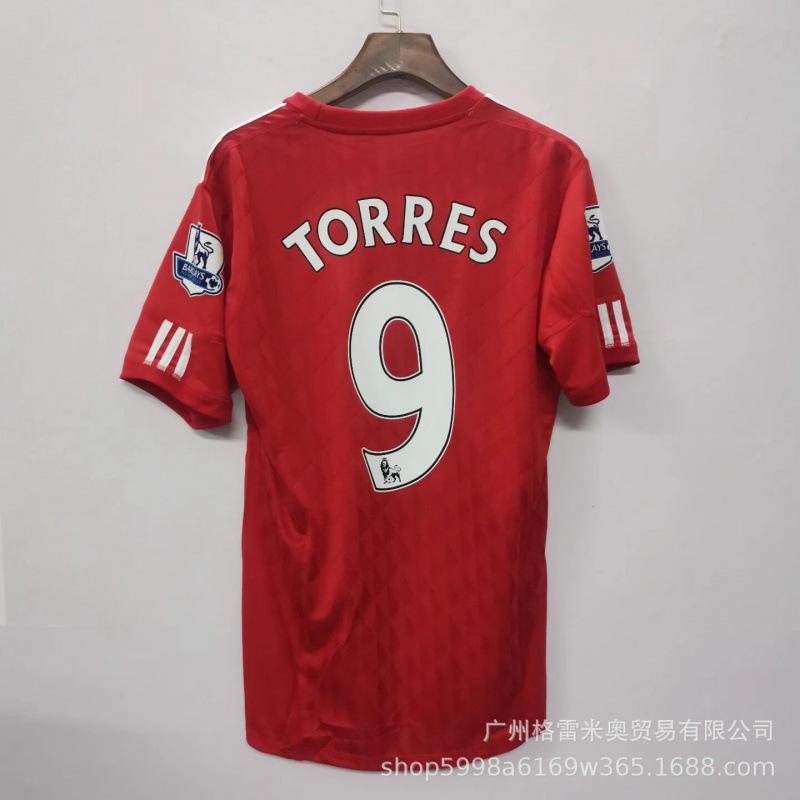 88-91 Home Jersey Vintage No. 8 Gerrard No. 9 Torres Football Jersey 01-03 Lisbon 28C Ronaldo