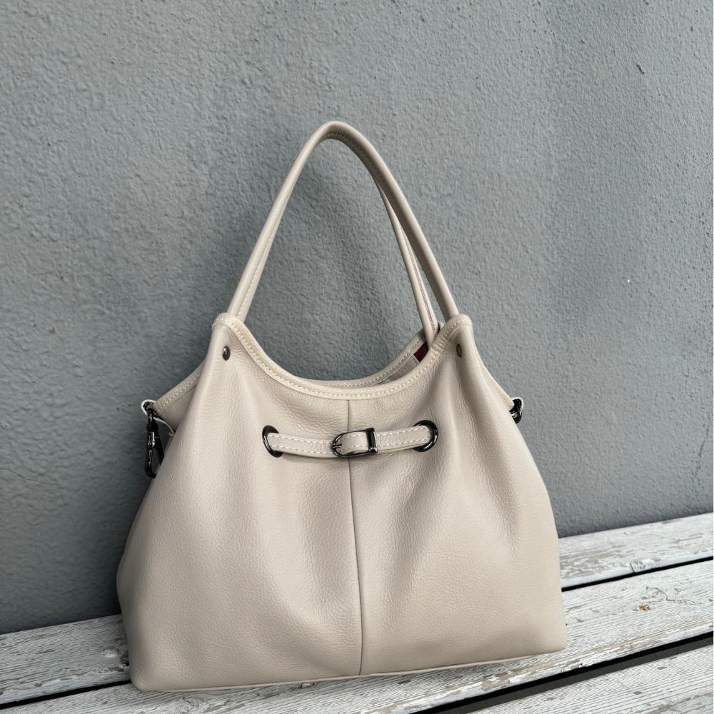 Cowhide Bag Crossbody Bag Mommy Popular Fashion Niche Women Single Shoulder Soft Hand Underarm Leather