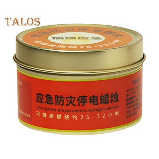 

Аварийная свеча 30 часов бездымная без запаха свеча для выживания ветрозащитная свеча для предотвращения стихийных бедствий при отключении электроэнергии для кемпинга 80g 1pc