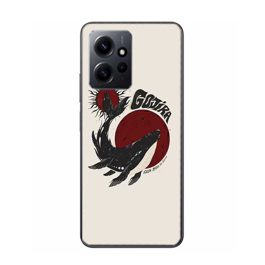G-Gojira Band Handyhülle Für Redmi 12 13C 14C 12C Note 14 13 Pro Plus 10 10A 10C 9 9A 9C 9T K70 K80 Pro 8 8A Klar TPU