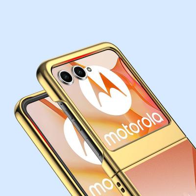Pro pouzdro Motorola Razr 50 5G Galvanizované Ultra tenké Průhledné PC Kryt telefonu
