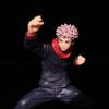 Anime Jujutsu Kaisen Figure 18cm Itadori Yuji Seated Pressed Instant Noodles PVC Model Toy Collection Decorative Gift