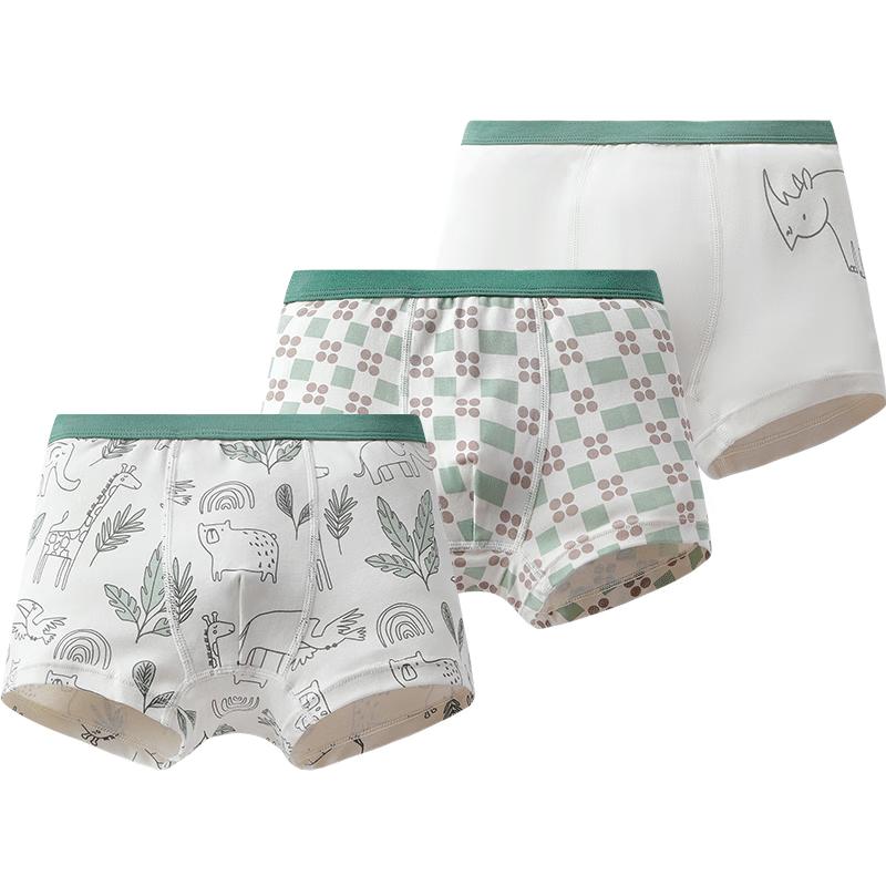 YEEHOO Kids  Anti-bacterial Cotton Boxer Briefs 130