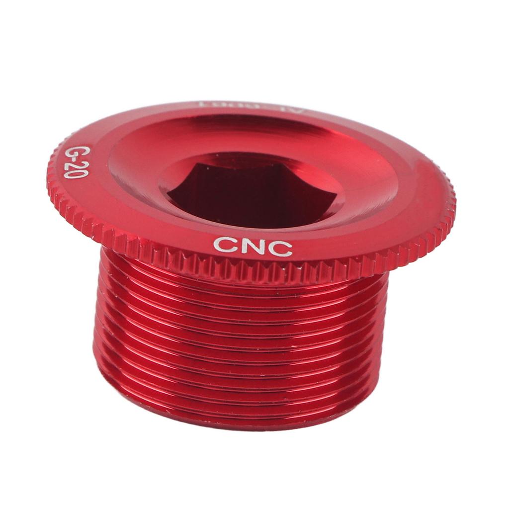 Aluminum Alloy Bike Cranket Crank Fixing Screw (Red)