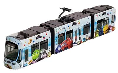 Railway Collection Railway Collection Hiroshima Electric Railway Type 1000 1018 Chuggington Wrapping Train Diorama Supplies 312758 No.