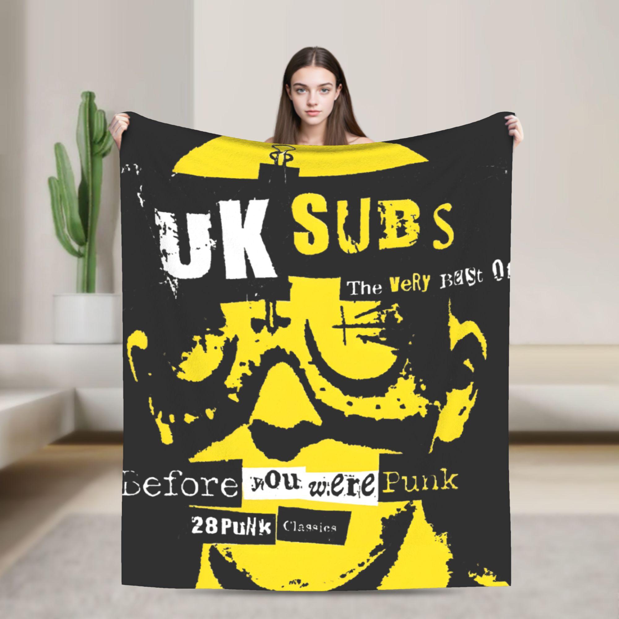 

British Subs Another Kind of Blues Throw Blanket Warm Cozy Fashion Blanket For Couch Chair Picnic Flannel Bedspread Bed Cover 75x90cm