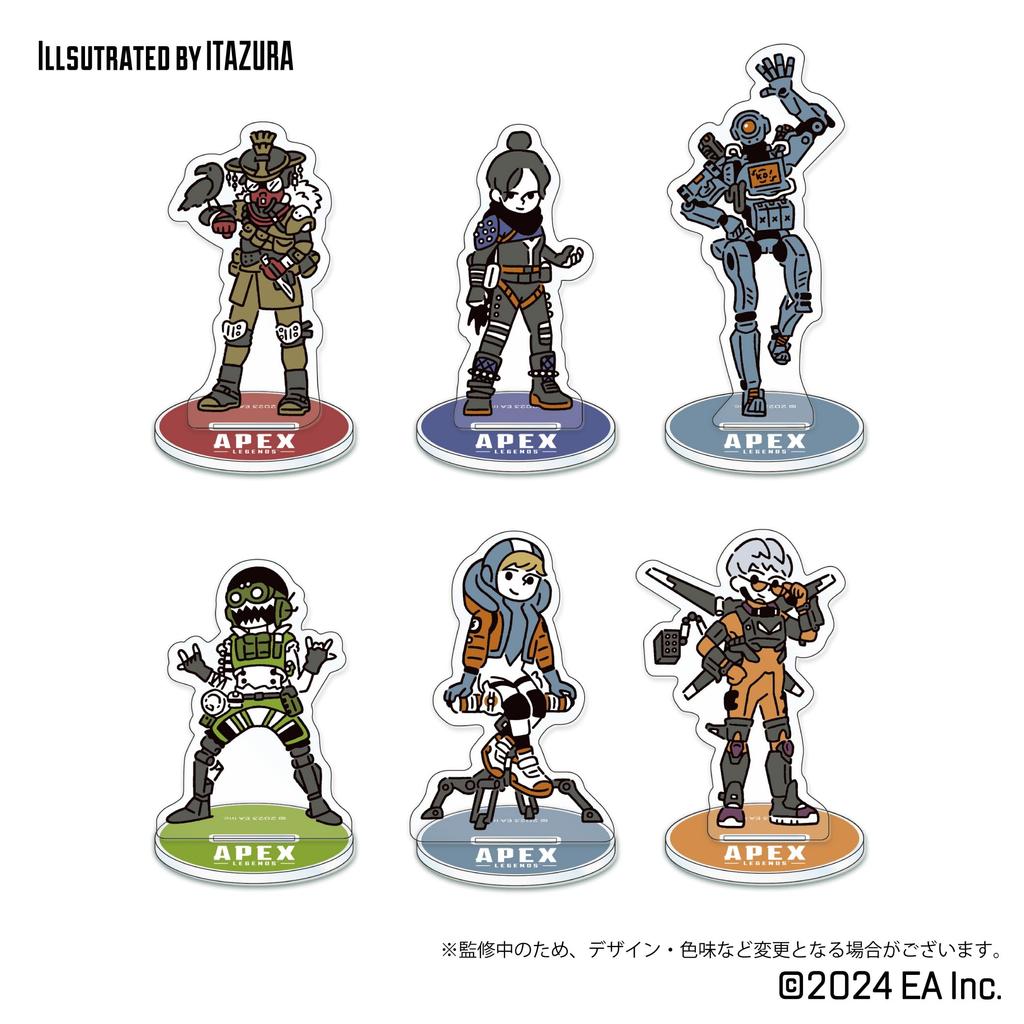 Officially Licensed Apex Legends Trading Acrylic Stands (Box of 6)