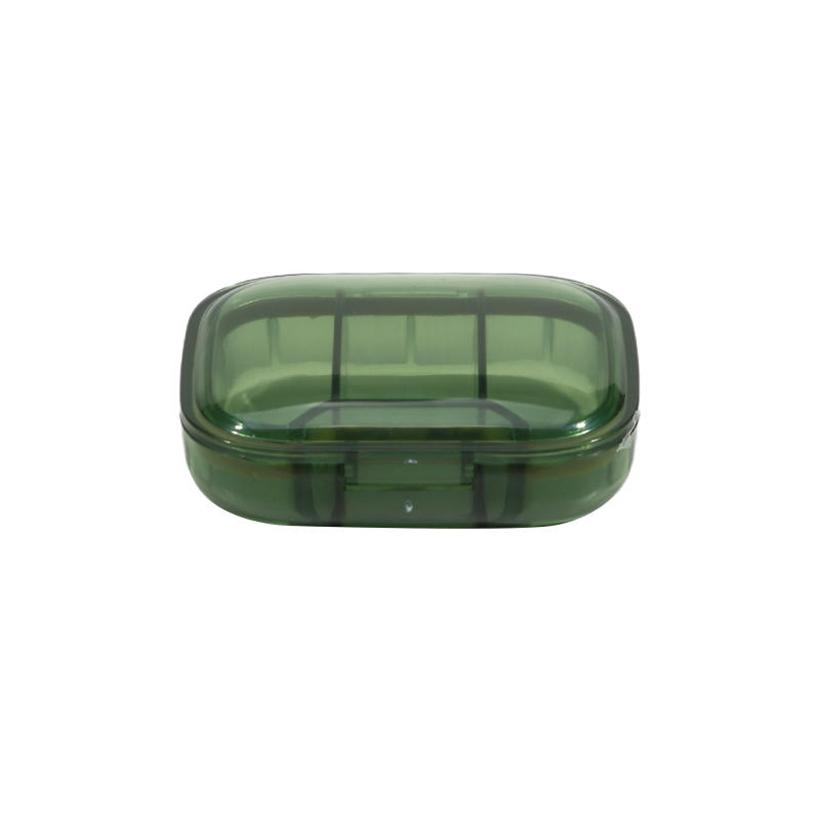 3-Compartment Small Pill Box Container Portable Travel Pill Organizer for Pocket Purse Medicine Vitamin Holder Dispenser