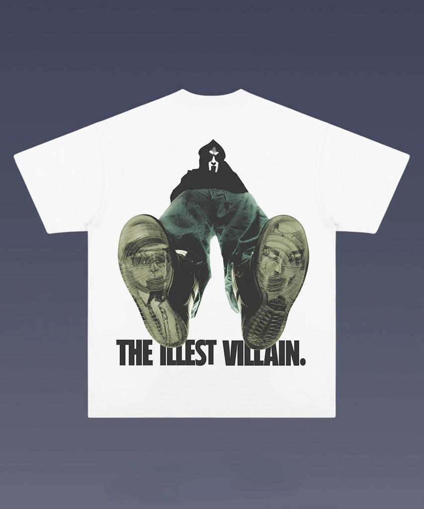 Y2K Streetwear Hip-hop Gothic Cartoon Print Oversized T-shirt Men's Round Neck Cotton Men's and Women's Short-sleeved Clothes