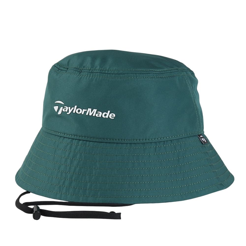 TaylorMade Men's Medium Bucket Hat, Green, Size 57-59cm (UN286), 2024FW