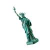 Creative Liberty Statue Resin Model 12 Inch Copper Finish for Art Lovers and Collectors