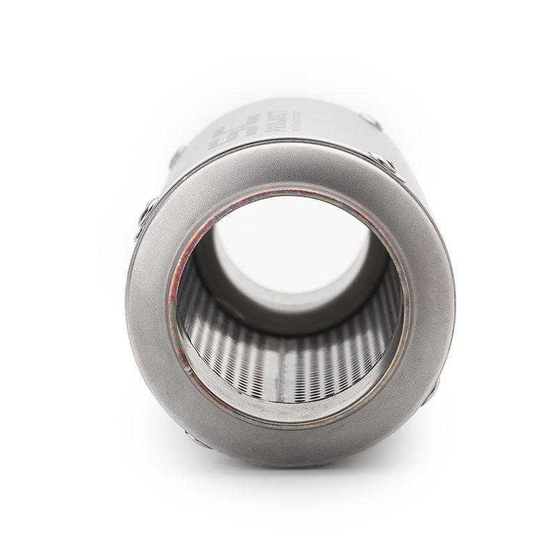 51mm Small Titanium-Iron Cannon Exhaust Pipe for SC Motorcycle Modification - Universal for Kawasaki, Chunfeng, Yamaha