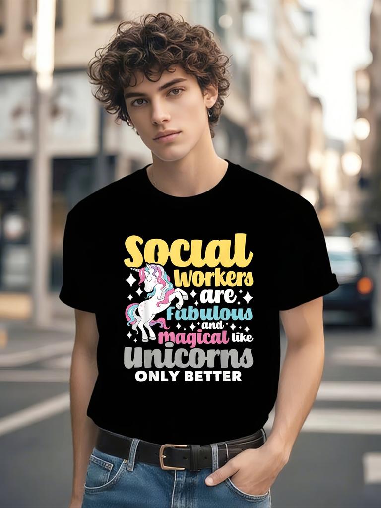 Social Workers Vintage Tshirt Vintage Graphic Tshirt - Bl...