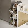 Plastic Organizer Shelf Crack Storage Shelves Multifunctional Bathroom Rack Aesthetic Kitchen Cabinets Organizers Furniture