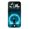 Black tpu Case For Samsung galaxy S6 s7 s8 s9 plus back cover JUL