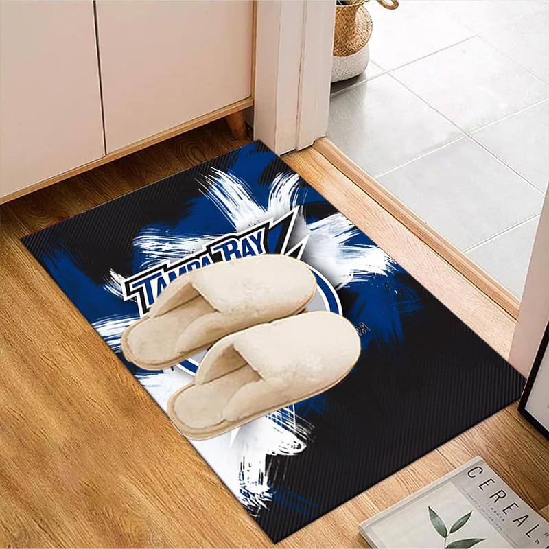 Tampa Bay Hockey Floor Mat for Living Room, Game Rooms, Office, Bedroom, Office Floor Mat Playful Design, Christmas fan gifts