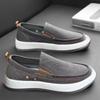Canvas men's shoes new summer breathable casual cloth shoes sports lazy one pedal work board shoes