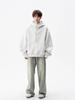 Men's High Street Half-Zip Hooded Sweatshirt - Autumn/Winter Casual Loose Fit Hoodie