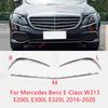 Listwa Jasna Listwa Dekoracyjna Chromowana Zderzaka Przedniego 2138850300 2138850174 2138850274 Dla Benz Klasa E W213 2016-2020