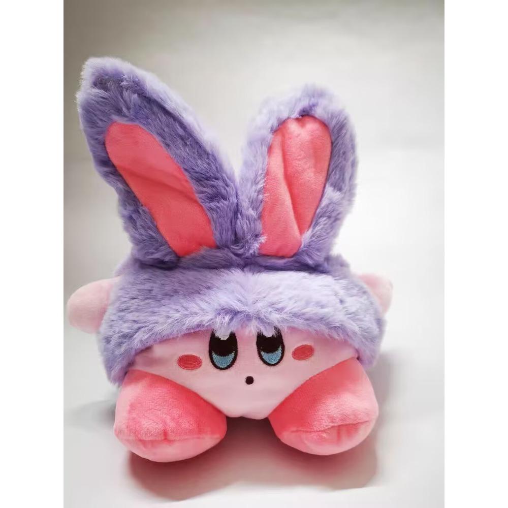Anime Nintendo game doll rabbit ear star Kirby children's playground doll grabbing machine plush toy
