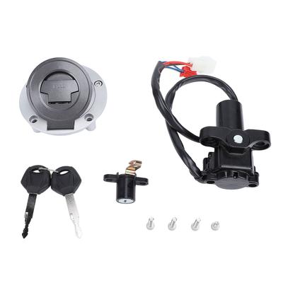 Ignition Switch Gas Cap Seat Lock Helmet Lock Key Set Sturdy Easy Installation for MT03 YZF XJ6
